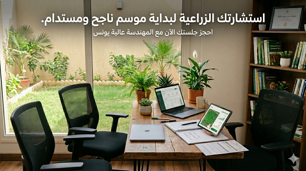 Agricultural consultation with engineer Alia Younes