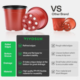 VIVOSUN 6 Inch Planter Nursery Pots