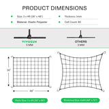 VIVOSUN 3x4FT Elastic Trellis Netting with Hooks