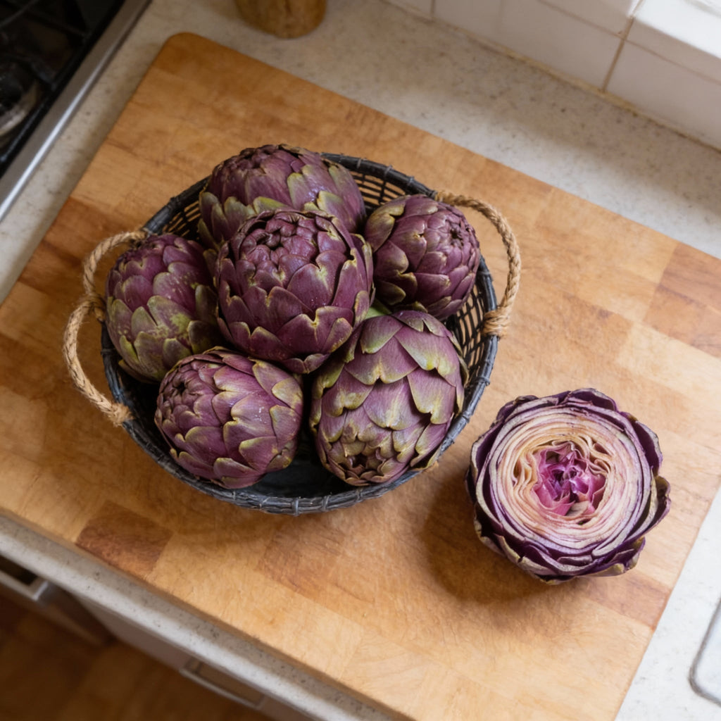 Artichoke Seeds - Purple Italian Globe
