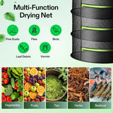 VIVOSUN Mesh Drying Rack with Hanging
