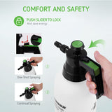 2L Hand Sprayer - Black and Green