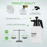 2L Hand Sprayer - Black and Green